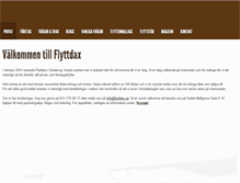 Tablet Screenshot of flyttdax.se